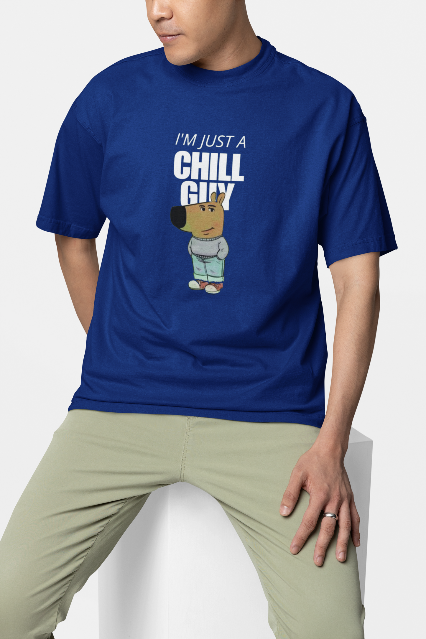 Chill Guy Oversized T-shirt