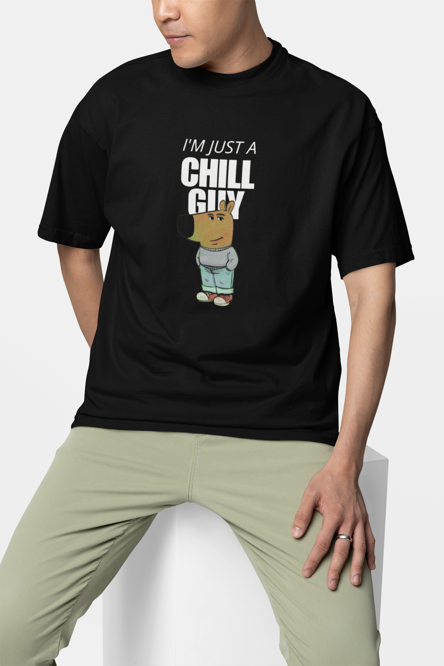 Chill Guy Oversized T-shirt