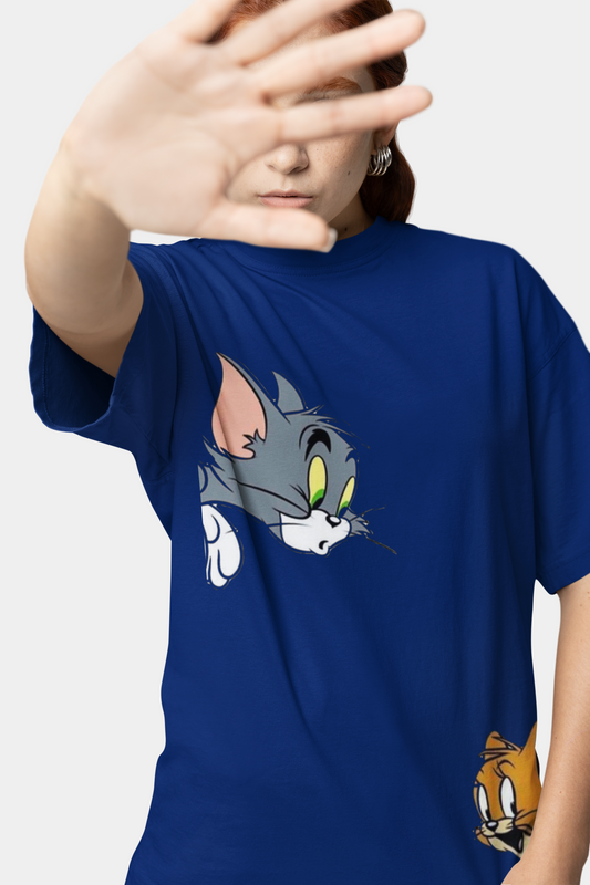 Tom And Jerry Oversized T-shirt