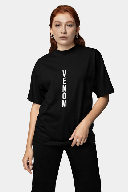 Venom Oversized T-shirt with dubble side print.