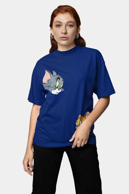 Tom And Jerry Oversized T-shirt