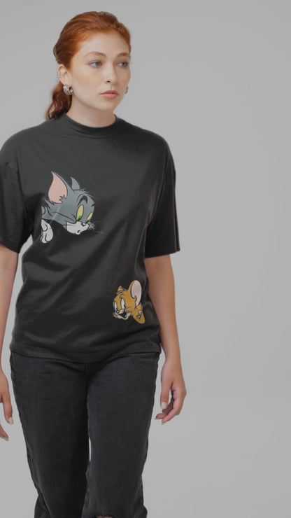 Tom And Jerry Oversized T-shirt