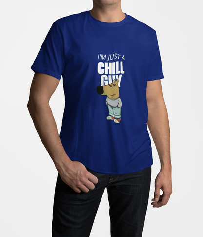 Chill Guy Round Neck T-shirt