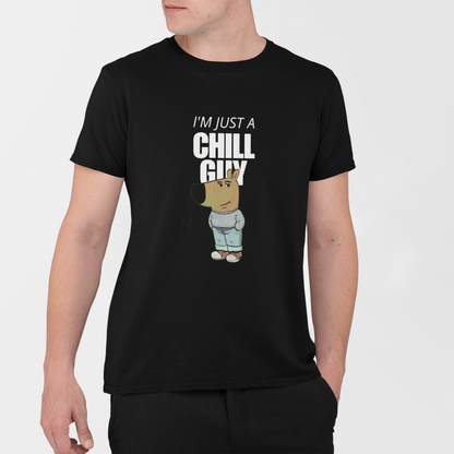 Chill Guy Round Neck T-shirt